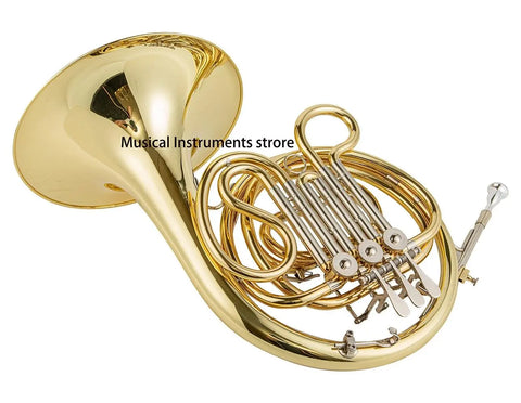 3 key French horn F yellow brass clear lacquer professional musical instrument 941