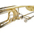 AUROSUS 504D Bass Trombone with Inline Open Wrap Valve | 10" Brass Bell & Pro-Level Specs (Bb/F/Gb/D Tuning) - Perfect for Intermediate Players w/ Lightweight Case & 1½G Mouthpiece AUROSUS