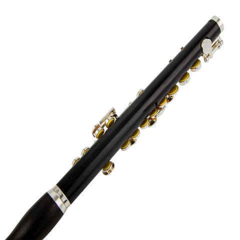 AUROSUS APE-16 Piccolo - Solid Ebony Silver Keys | Hand-Cut Headjoint with Modified Wave Cut AUROSUS