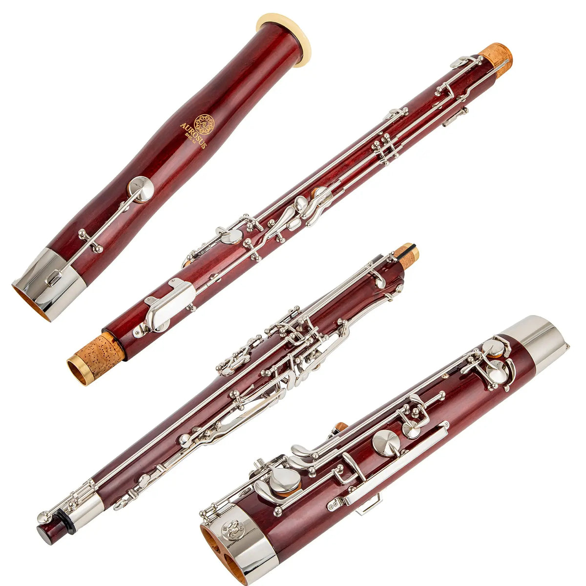 AUROSUS BNS-M Maple Wood Bassoon C Key Full German key system with