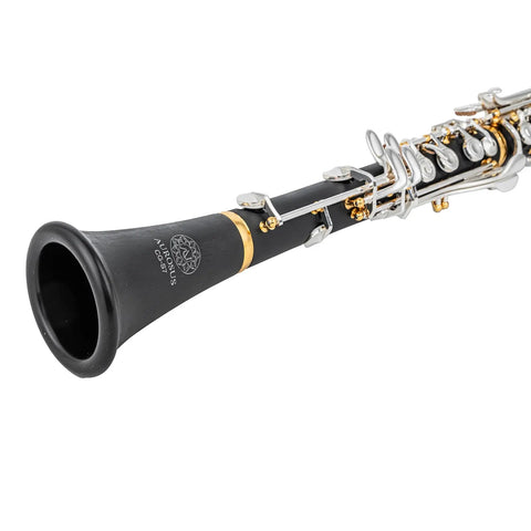 AUROSUS Bb Soprano Clarinet - 17 Key Plateau System with Covered Holes, Ideal for Beginners & Players with Small Hands AUROSUS