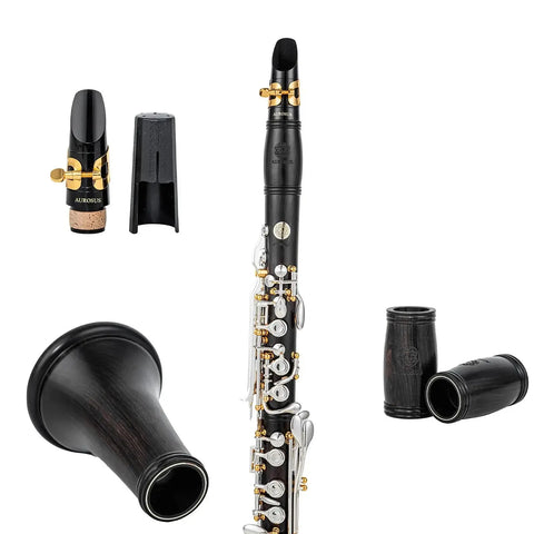AUROSUS EG-S7 Plateau Clarinet | Covered Holes for Accessibility & Cold Weather AUROSUS