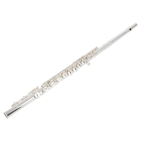 AUROSUS MAS-22 Silver Plated Alto Flute Professional Grade Dual Headjoints (Straight & Curved)  Concert-Ready Instrument with Care Kit Beginner to Pro Level AUROSUS Musical Instrument Store