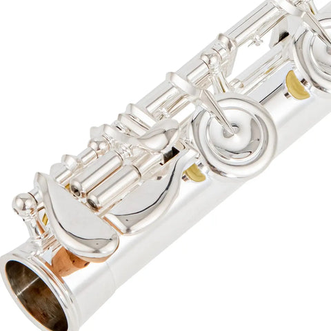 AUROSUS MSO-F7 Intermediate Flute Key Of C French Model B Footjoint With Gizmo Gift For Birthday Easter President's Day Boy Girlfriends - hhad