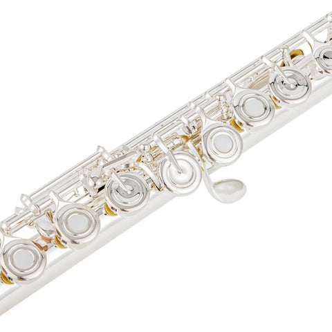 AUROSUS MSO-F7 Intermediate Flute Key Of C French Model B Footjoint With Gizmo Gift For Birthday Easter President's Day Boy Girlfriends - hhad