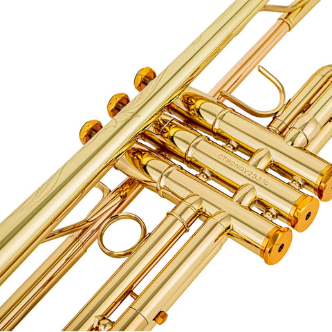 AUROSUS TP-180 Custom Series Bb Trumpet – Hand-Engraved Mastery & Professional Performance AUROSUS