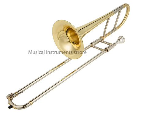 Alto Trombone Eb  Yellow Brass Professional Trombone B-flat Drawn Trombone Alto Trombone - AUROSUS  Musical Instrument Store