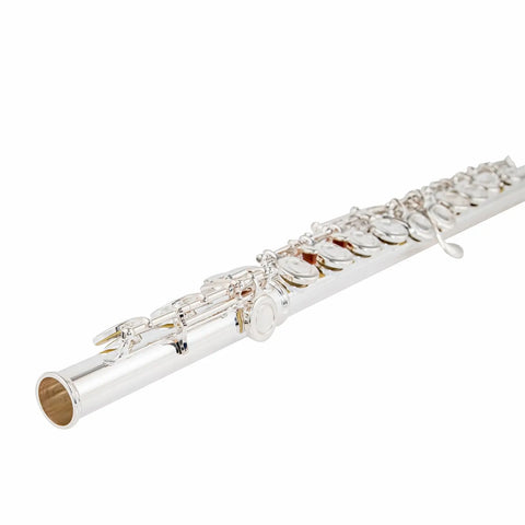 Aurosus MSC-6 Silver Flute - 16 Keys C Flute for Beginners, Kids & Students AUROSUS