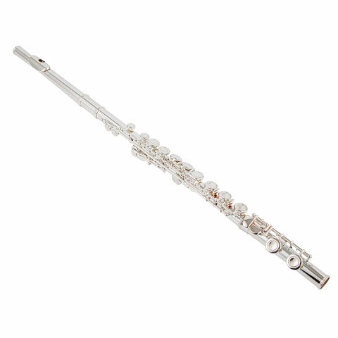 Aurosus MSC-6 Silver Flute - 16 Keys C Flute for Beginners, Kids & Students AUROSUS