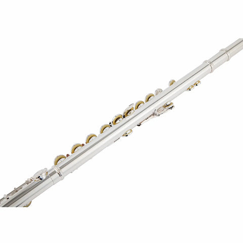 Aurosus MSC-6 Silver Flute - 16 Keys C Flute for Beginners, Kids & Students AUROSUS