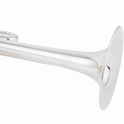 Aurosus Silver Piccolo Trumpet Bb/A 4-Valve with Case & Case AUROSUS