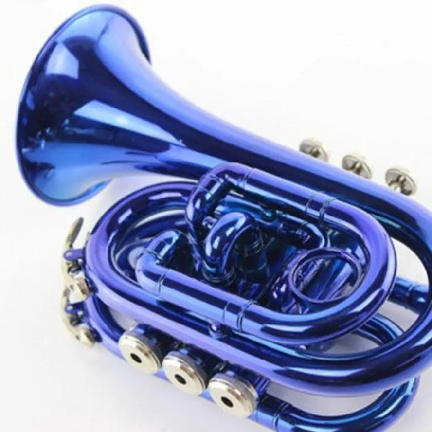 Bacch Handhorn Instrument Pocket Trumpet Portable– hhad