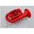 Bacch Handhorn Instrument Pocket Trumpet Portable Handhorn B Flat Cornet portable mini Cornet - AUROSUS  Musical Instrument Store