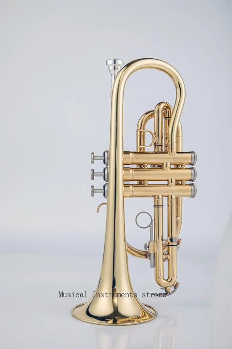 Bb Cornet Yellow Brass soprano brass instruments YCR-2310III Standard Bb Cornet Bb Cornet w/Case - AUROSUS  Musical Instrument Store