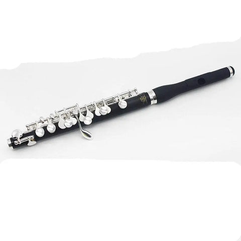 Composite wood piccolo C tune imitation wood piccolo wooden piccolo flute playing level C Key piccolo - AUROSUS  Musical Instrument Store