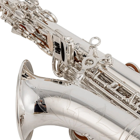 Curved soprano saxophone silver-plated AUROSUS Musical Instrument Store