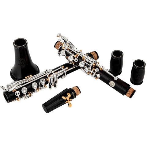 Custom A-Pitch Ebony Clarinet - Closed-Hole 18-Key Design with Adjustable Left Thumb Hole | Professional Woodwind Instrument AUROSUS