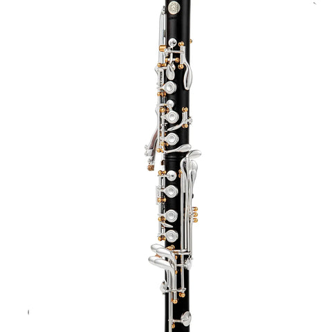 Custom A-Pitch Ebony Clarinet - Closed-Hole 18-Key Design with Adjustable Left Thumb Hole | Professional Woodwind Instrument AUROSUS