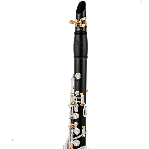 Custom A-Pitch Ebony Clarinet - Closed-Hole 18-Key Design with Adjustable Left Thumb Hole | Professional Woodwind Instrument AUROSUS