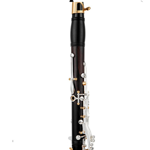 Custom A-Pitch Ebony Clarinet - Closed-Hole 18-Key Design with Adjustable Left Thumb Hole | Professional Woodwind Instrument AUROSUS
