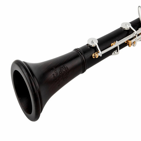 Custom A-Pitch Ebony Clarinet - Closed-Hole 18-Key Design with Adjustable Left Thumb Hole | Professional Woodwind Instrument AUROSUS