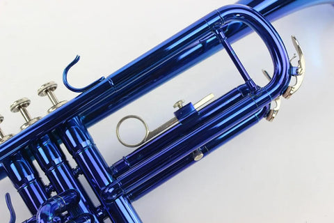 Custom Series student Bb Trumpet Blue ew School Student Professional Concert Brass Student Bb Trumpet