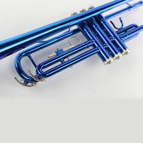 Custom Series student Bb Trumpet Blue ew School Student Professional Concert Brass Student Bb Trumpet