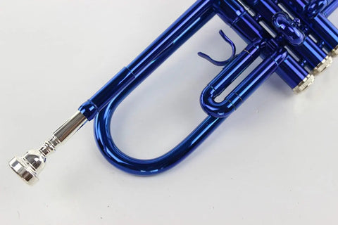 Custom Series student Bb Trumpet Blue ew School Student Professional Concert Brass Student Bb Trumpet