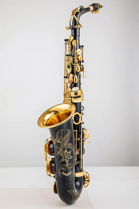 Eb Alto Saxophone Yellow Brass professional musical instrument