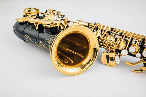 Eb Alto Saxophone Yellow Brass professional musical instrument