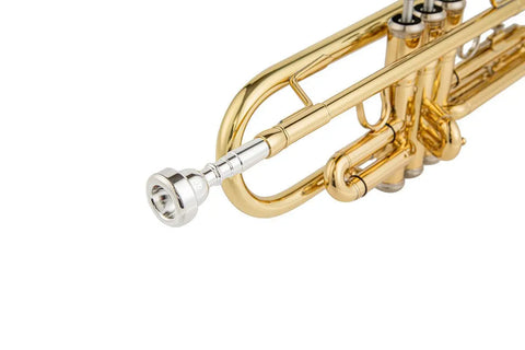 Gold Lacquer Yellow Brass Bb Student Trumpet Bb with 7 C mouthpiece