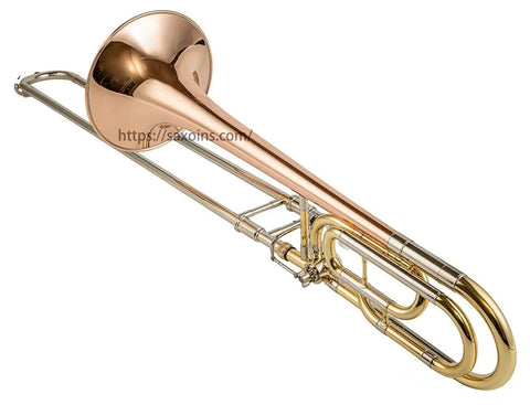 High Grade modulated tenor trombone Bb/ F tone Phosphorous copper with F# Key
