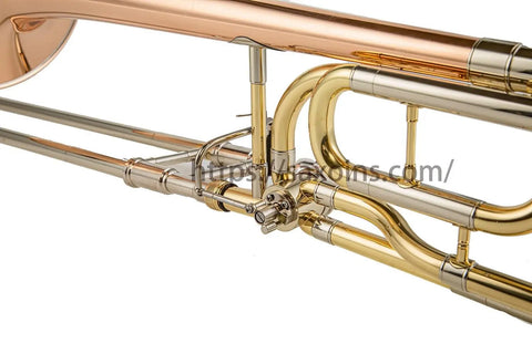 High Grade modulated tenor trombone Bb/ F tone Phosphorous copper with F# Key
