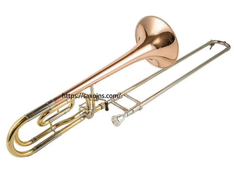 High Grade modulated tenor trombone Bb/ F tone Phosphorous copper with F# Key