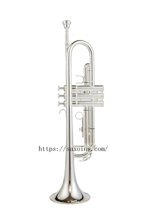 LT180S43 Stradivarius Series Bb Professional Trumpet With Monel Valves Silver Professional trumpet instrument - AUROSUS  Musical Instrument Store