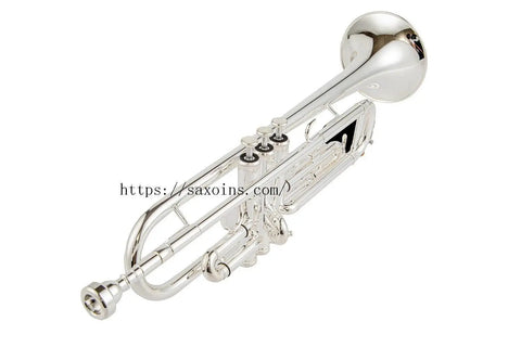 LT180S43 Stradivarius Series Bb Professional Trumpet With Monel Valves Silver Professional trumpet instrument - AUROSUS  Musical Instrument Store