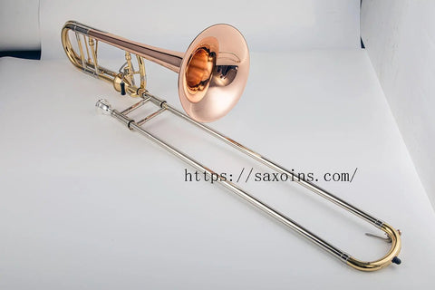 Bach 42AF Bach Professional Bb/F Tenor Trombone 42F Professional Bb/F Modulated 42AF tenor trombone Clear Lacquer Modulated trombone F key nickel silver brass outer inner tube