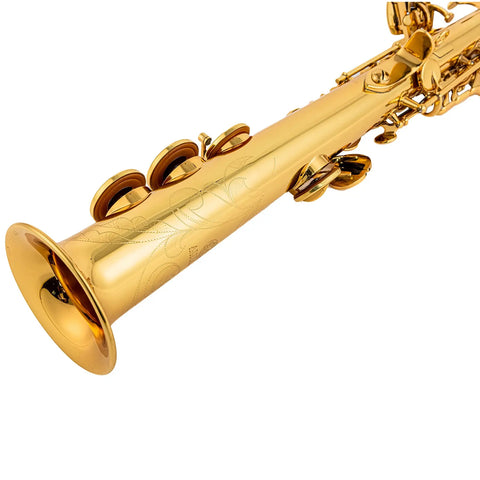 Professional brass soprano saxophone Complete accessories hhad