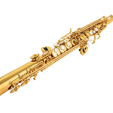 Professional brass soprano saxophone Complete accessories hhad