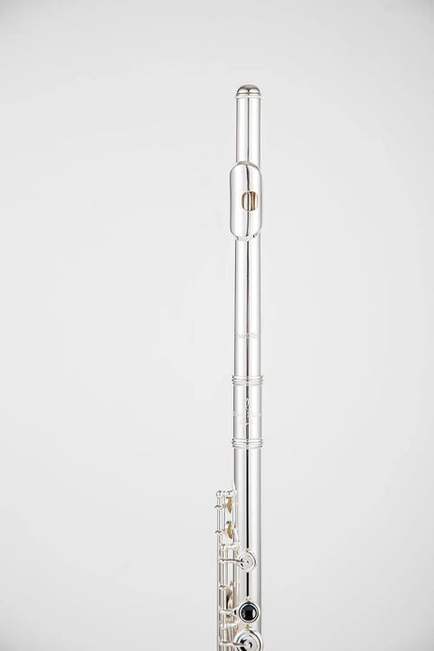 Sterling silver mouthpiece 17 open and closed hole nickel silver body C flute