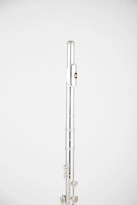 Sterling silver mouthpiece 17 open and closed hole nickel silver body C flute