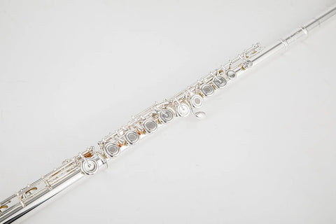 Sterling silver mouthpiece 17 open and closed hole nickel silver body C flute