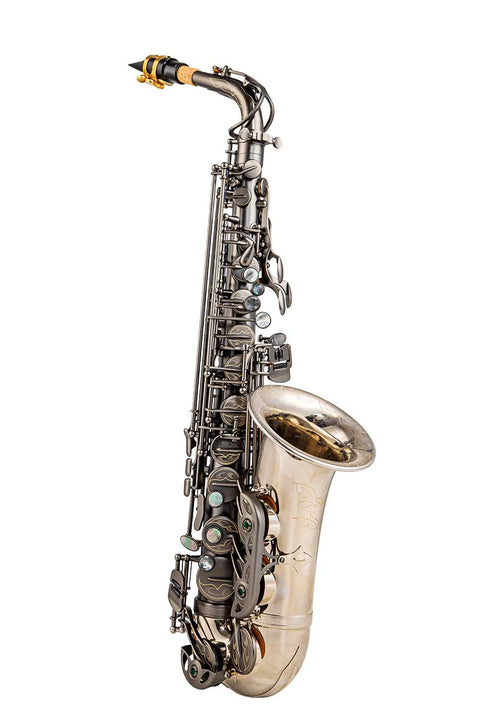 Student Yellow Brass Body Eb High F# Alto Saxophone With Case