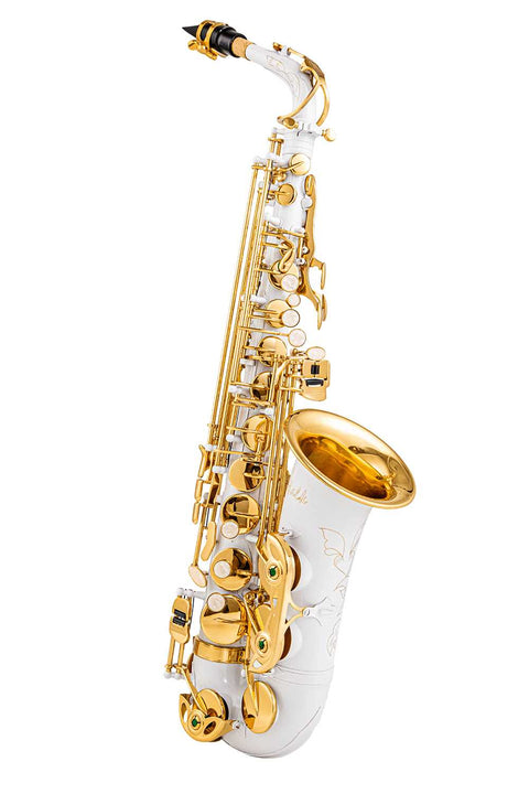 Student Yellow Brass Body Eb High F# Alto Saxophone With Case