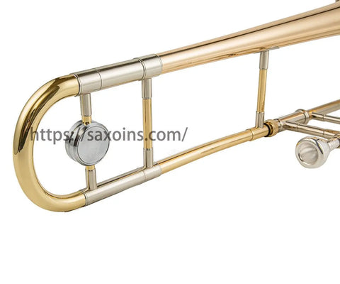 Tenor Trombone Bb Yellow Brass Bell Nickel silver brass outer/inner tube