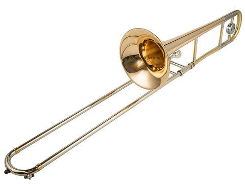 Tenor Trombone Bb Yellow Brass Bell Nickel silver brass outer/inner tube
