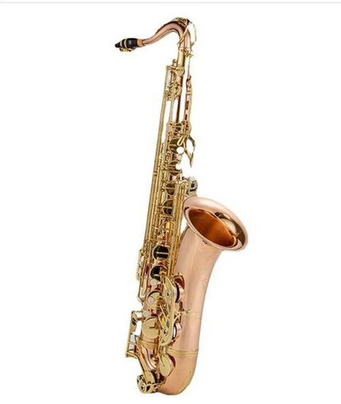 Tenor saxophone Bb key gold lacquer with high f# instrumentos musicales sax tenor rose brass body with cataphoric key - AUROSUS  Musical Instrument Store