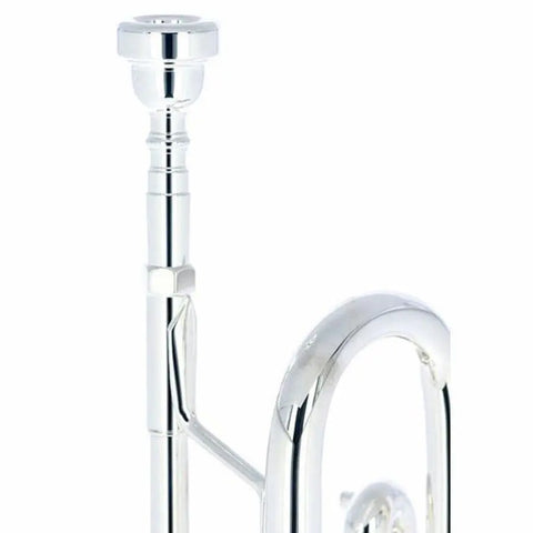 VBS 1S Trumpet Silver-plated Monel valves light weight case and mouthpiece - AUROSUS  Musical Instrument Store