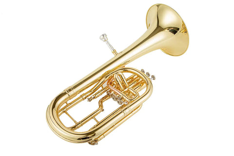 Yellow Brass Altohorn 3 piston valves Eb alto horn