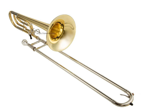 modulated tenor trombone Bb/ F tone Phosphorous copper with F# Key Clear Lacquer - AUROSUS  Musical Instrument Store